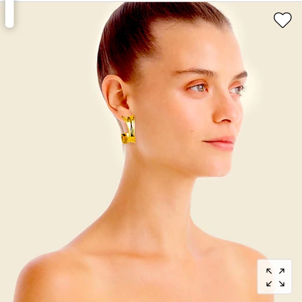 NWT- J. Crew Deep-Dip Earrings